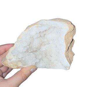 White Quartz Geodes Moroccan Crystal Rock